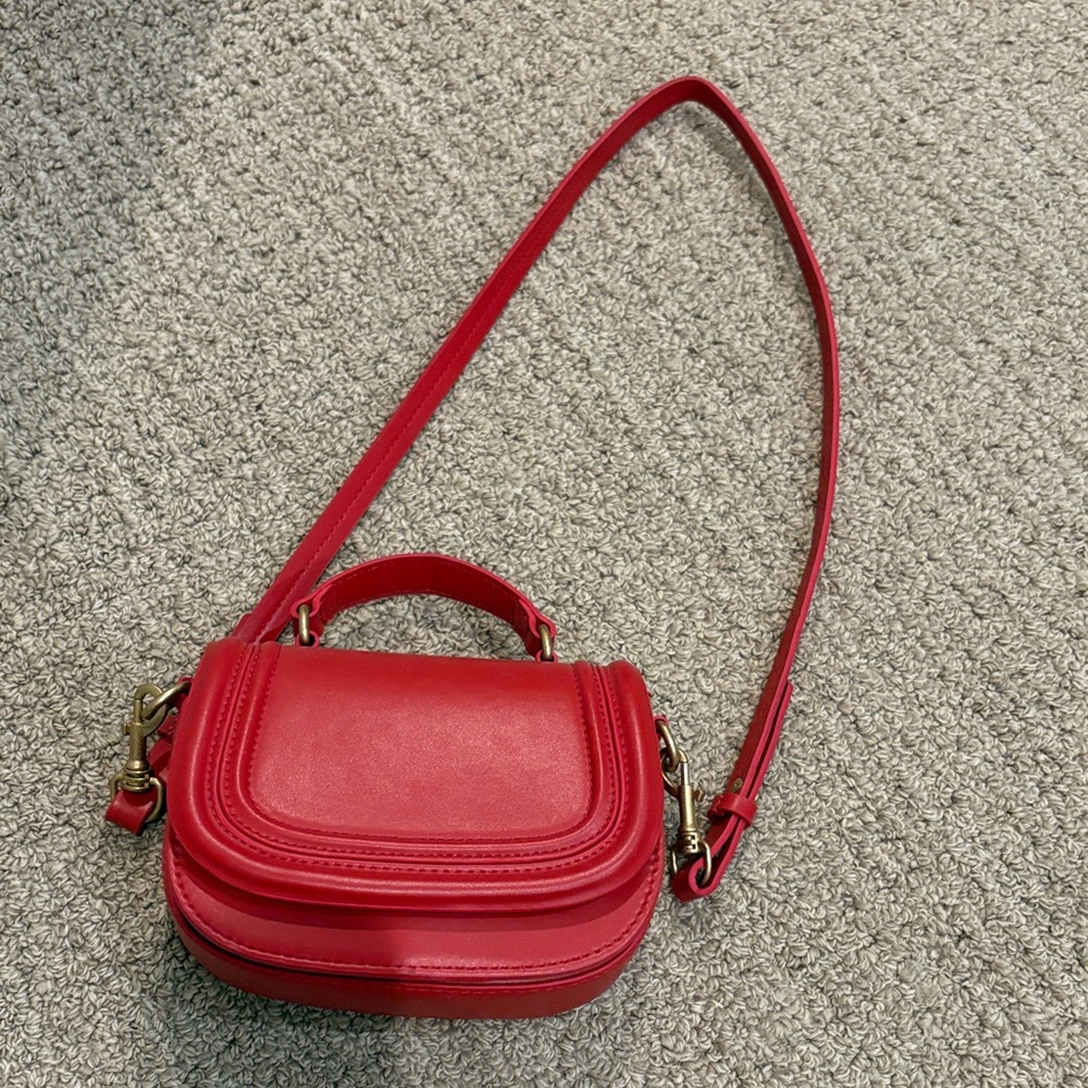 Zara Red Women's Crossbody Bag